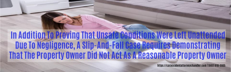 Slip and Fall cases Chandler Lawyer 602-910-2005
